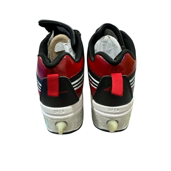 Lang Jiao Deformation Shoes Roller Blades Skate Shoes Black/Red/White (U.S. 7.5) - Picture 8 of 11